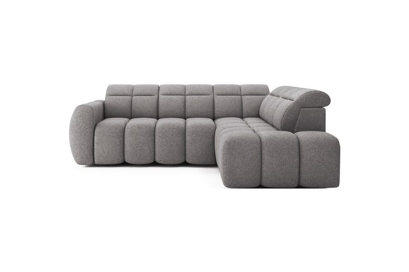 Hörnsoffa Eltap Flconn 258x208x107 cm - Sola 04, Grå, Höger - Möbler - Vardagsrum - Bäddsoffor