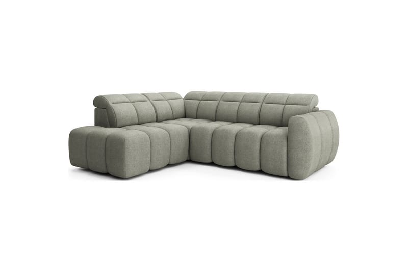 Hörnsoffa Eltap Flconn 258x208x107 cm - Xillar 100, Grön, Vänster - Möbler - Vardagsrum - Bäddsoffor