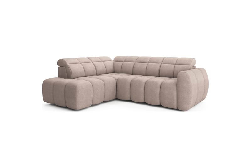 Hörnsoffa Eltap Flconn 258x208x107 cm - Xillar 20, Brun, Vänster - Möbler - Vardagsrum - Bäddsoffor