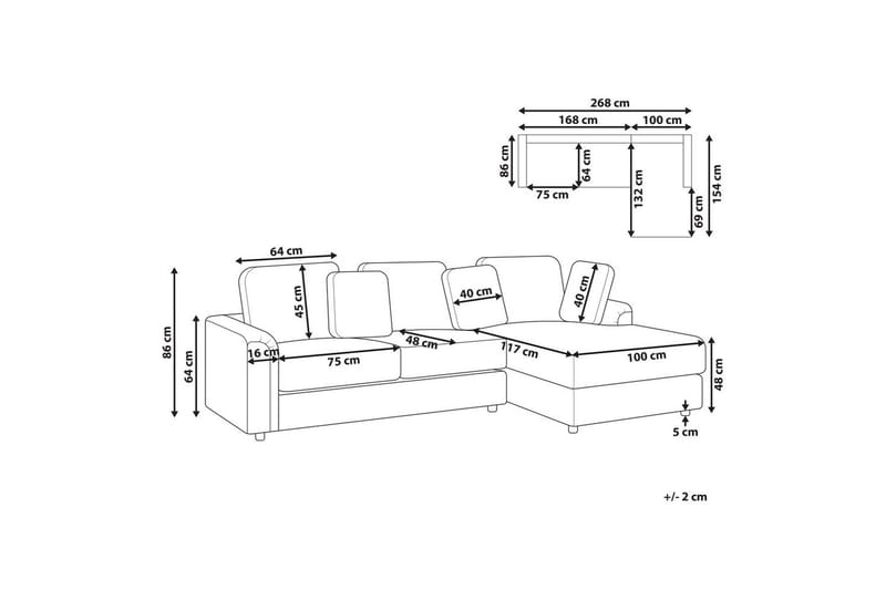 Hörnsoffa Kohlo Vänstervänd - Vänstervänd - Möbler - Vardagsrum - Soffgrupper