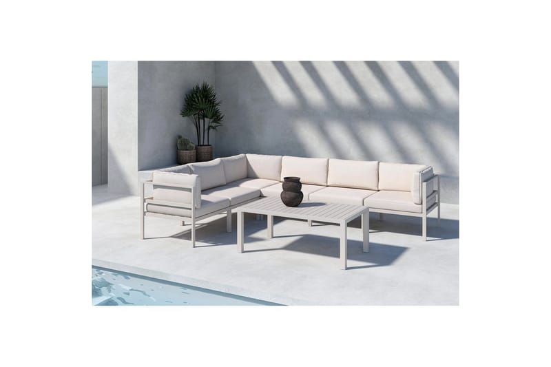 Hörnsoffset 3+3 Copacabana, Beige