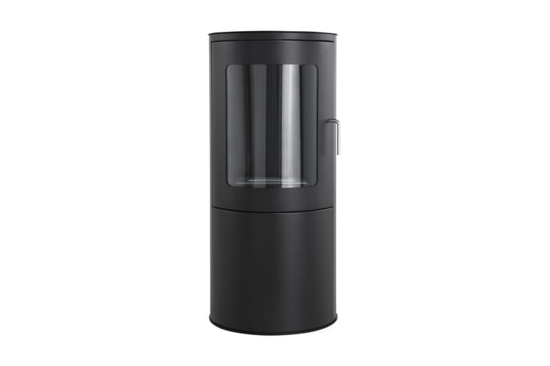 MEZZO Braskamin Bioetanol Fristående H96 Svart/Stål/Glas - Möbler - Vardagsrum - Kamin - Skorstensfri kamin - Etanolkamin