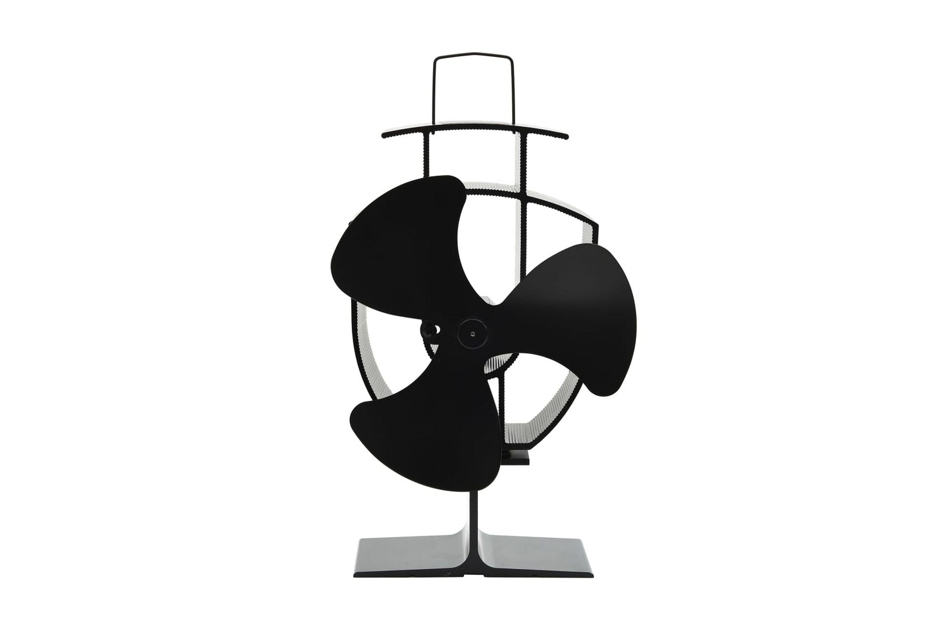 Kaminfläkt 3 blad svart -