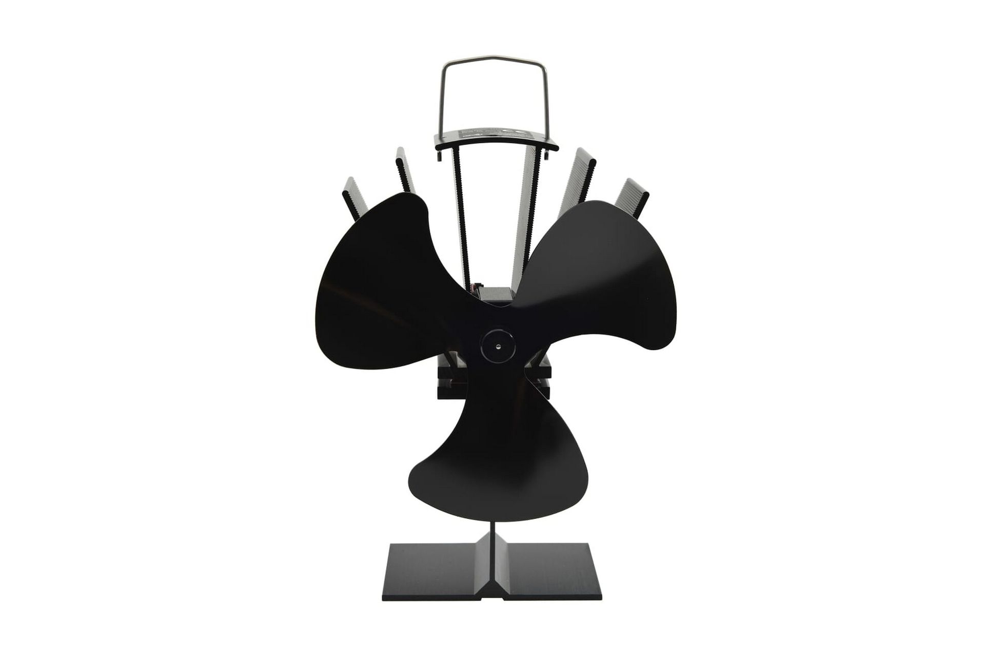 Kaminfläkt 3 blad svart -