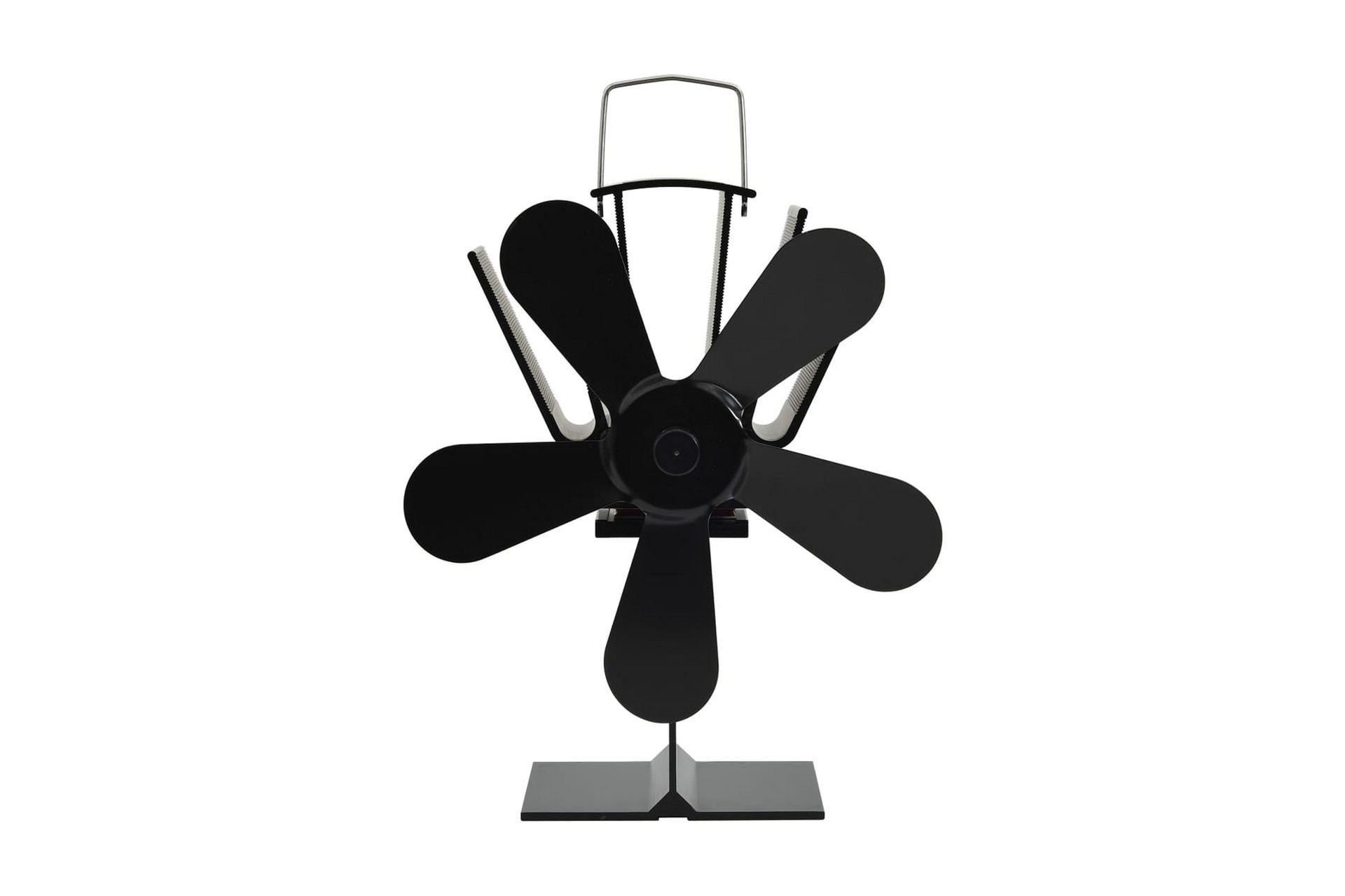 Kaminfläkt 5 blad svart -