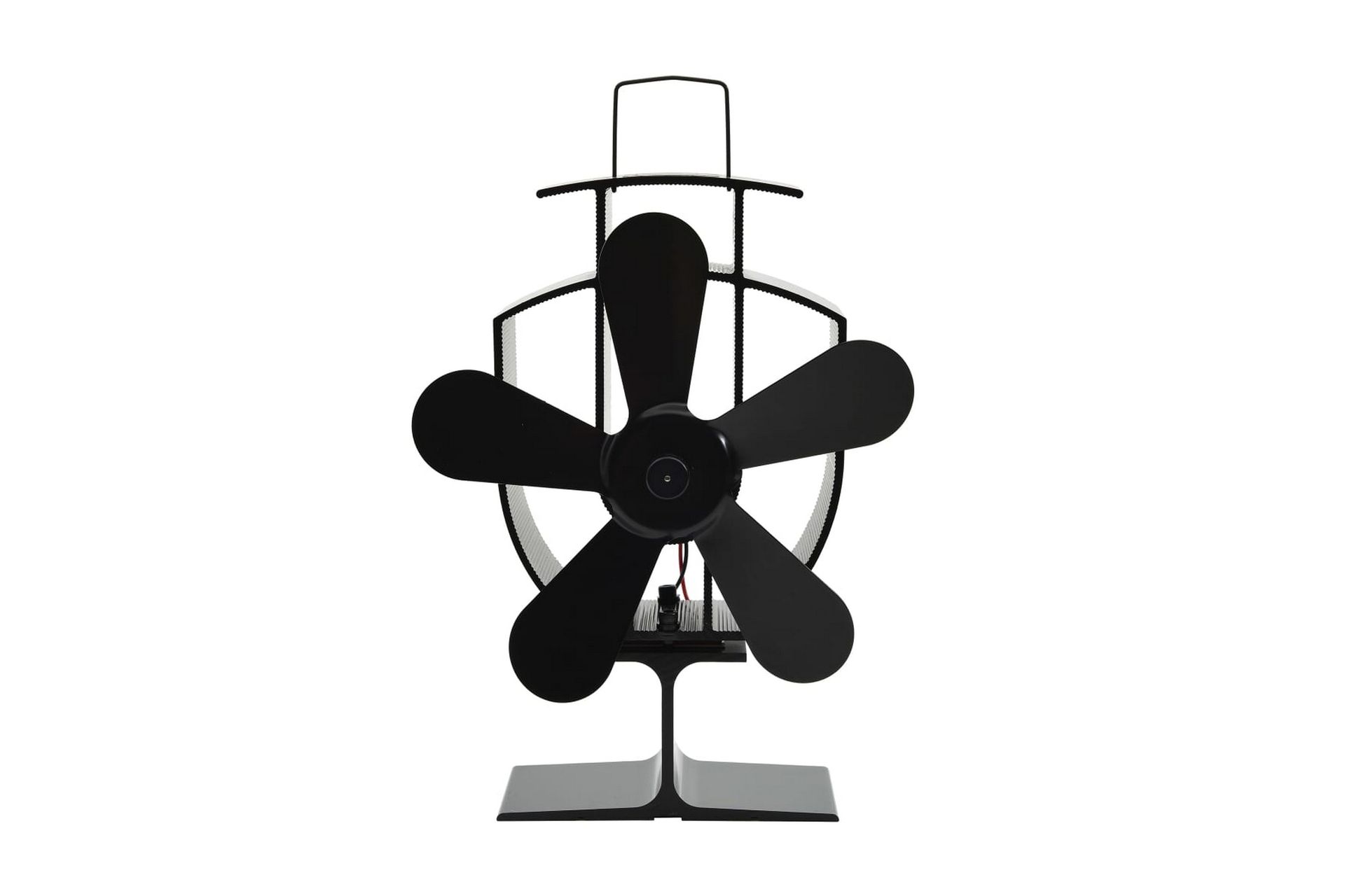 Kaminfläkt 5 blad svart -