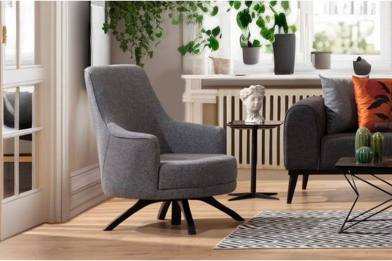 Kapri Fåtölj - Ljusgrå - Möbler - Vardagsrum - Fåtöljer