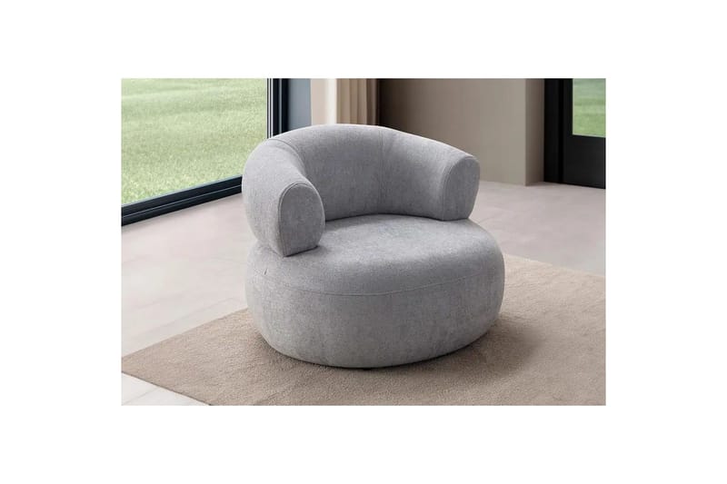 Kollumber Fåtölj - Grå - Möbler - Vardagsrum - Fåtöljer