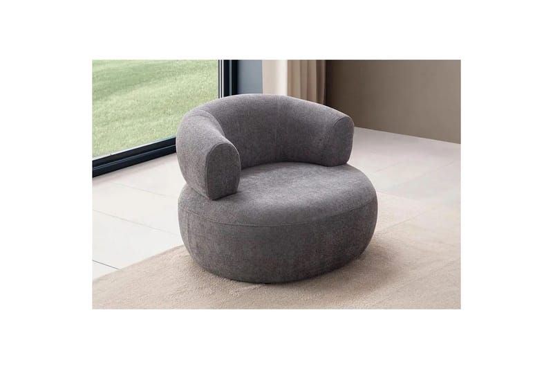 Kollumber Fåtölj - Mörkgrå - Möbler - Vardagsrum - Fåtöljer