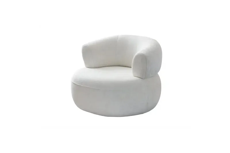 Kollumber Fåtölj - Vit - Möbler - Vardagsrum - Fåtöljer