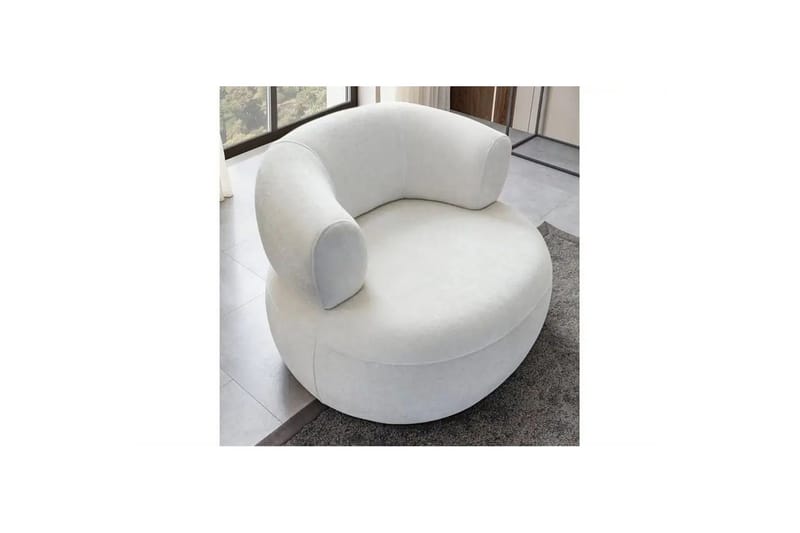 Kollumber Fåtölj - Vit - Möbler - Vardagsrum - Fåtöljer