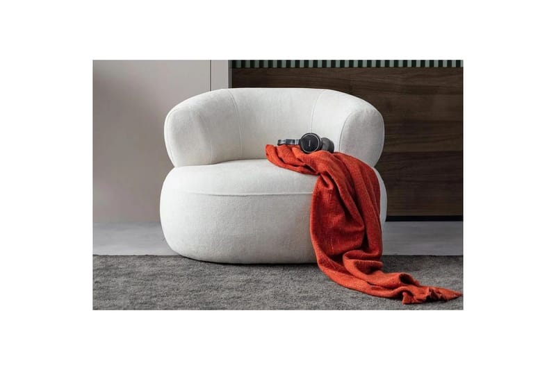 Kollumber Fåtölj - Vit - Möbler - Vardagsrum - Fåtöljer