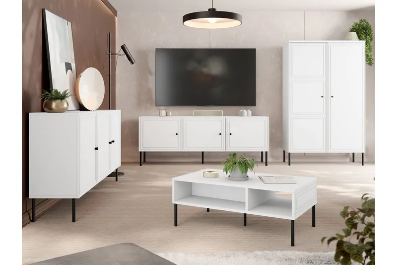Laholm Möbelset För Vardagsrum - Vit - Möbler - Vardagsrum - Möbelset för vardagsrum