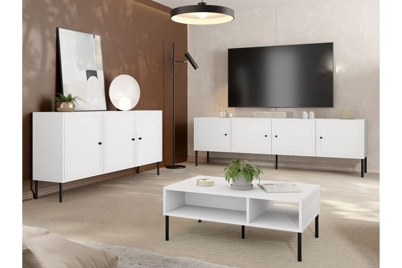 Laholm Möbelset För Vardagsrum - Vit - Möbler - Vardagsrum - Möbelset för vardagsrum