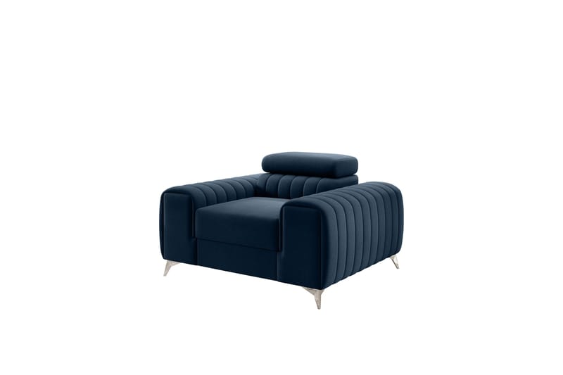 Laurece Fåtölj - Blå - Möbler - Vardagsrum - Fåtöljer