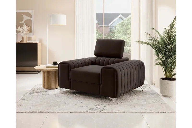 Laurece Fåtölj - Brun - Möbler - Vardagsrum - Fåtöljer