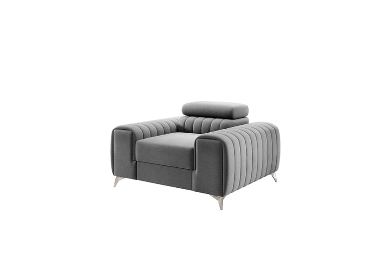 Laurece Fåtölj - Grå - Möbler - Vardagsrum - Fåtöljer