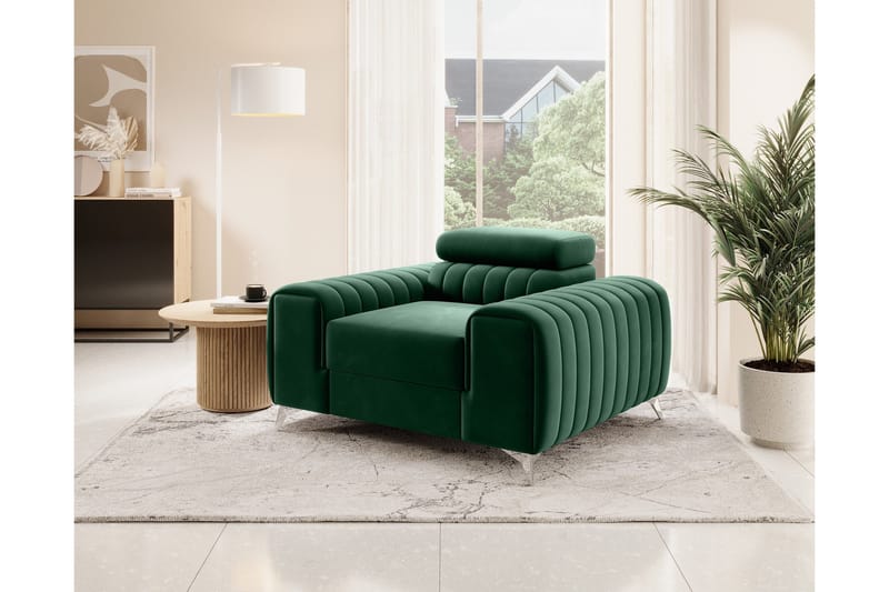 Laurece Fåtölj - Grön - Möbler - Vardagsrum - Fåtöljer