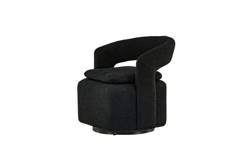 Laurel Fåtölj - Svart - Möbler - Vardagsrum - Fåtöljer