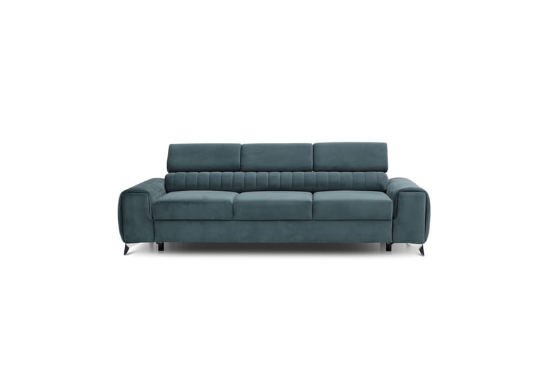 LAURISA Bäddsoffa 3-sits Blå - 3-sits bäddsoffa - Bäddsoffor