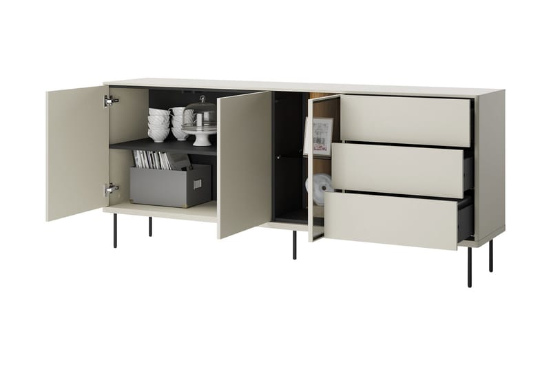 Levisa Möbelset För Vardagsrum - Cashmere - Möbler - Vardagsrum - M öbelset för vardagsrum