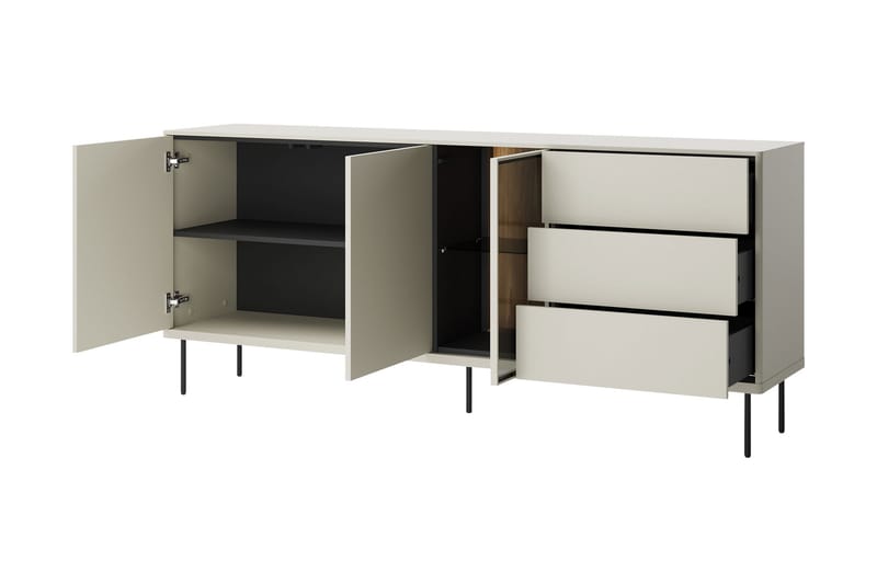 Levisa Möbelset För Vardagsrum - Cashmere - Möbler - Vardagsrum - Möbelset för vardagsrum