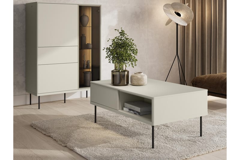 Levisa Möbelset För Vardagsrum - Cashmere - Möbler - Vardagsrum - Möbelset för vardagsrum