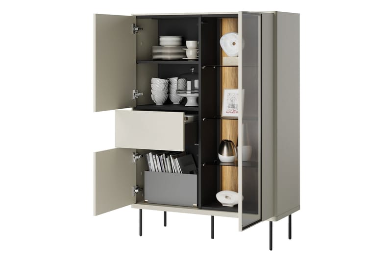 Levisa Möbelset För Vardagsrum - Cashmere - Möbler - Vardagsrum - Möbelset för vardagsrum