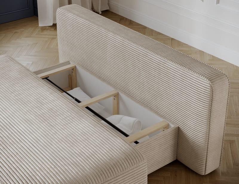 Lilana 3-sits Bäddsoffa med förvaring - Jarell 18 - Möbler - Vardagsrum - Bäddsoffor