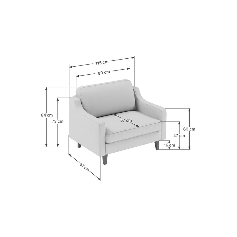 Lorvas Fåtölj - Röd - Möbler - Vardagsrum - Fåtöljer