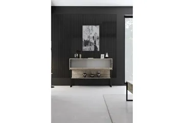Luxe Möbelset För Vardagsrum - Beige/Svart - Möbler - Vardagsrum - Möbelset för vardagsrum