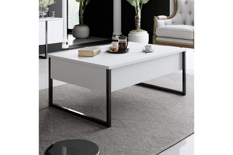 Luxe Möbelset För Vardagsrum - Svart/Vit - Möbler - Vardagsrum - Möbelset för vardagsrum