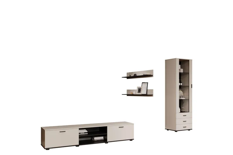 Lyrosen Möbelset För Vardagsrum - Beige - Möbler - Vardagsrum - Möbelset för vardagsrum