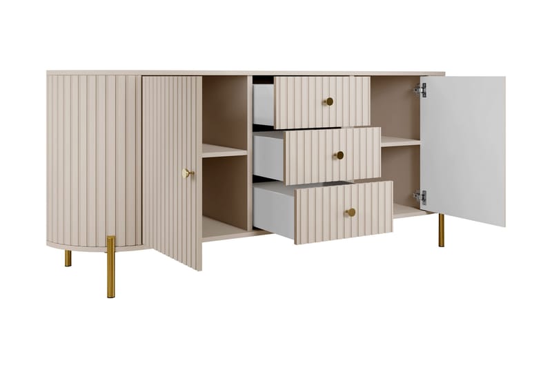 Maggio Möbelset För Vardagsrum - Beige - Möbler - Vardagsrum - Möbelset för vardagsrum