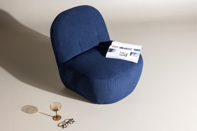 Mahla Fåtölj - Navy - Möbler - Vardagsrum - Fåtöljer