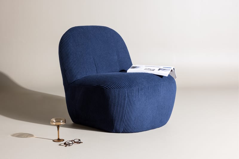 Mahla Fåtölj - Navy - Möbler - Vardagsrum - Fåtöljer