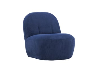 Mahla Fåtölj - Navy - Möbler - Vardagsrum - Fåtöljer - Fåtölj utan armstöd