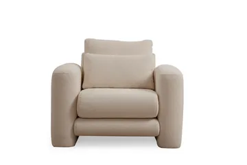 Makhan Fåtölj - Ljusbeige - Möbler - Vardagsrum - Fåtöljer