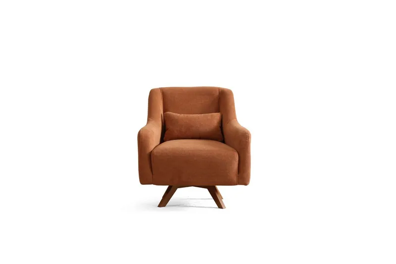 Malkiat Loungefåtölj - Orange - Möbler - Vardagsrum - Fåtöljer