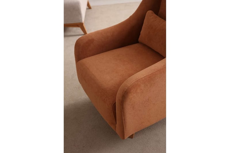 Malkiat Loungefåtölj - Orange - Möbler - Vardagsrum - Fåtöljer