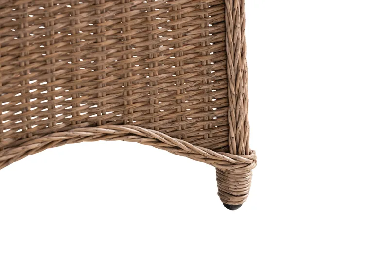 Marcus Light Fåtölj m Dyna - Natur Brun - Utemöbler - Balkong - Balkongmöbler - Balkongstolar