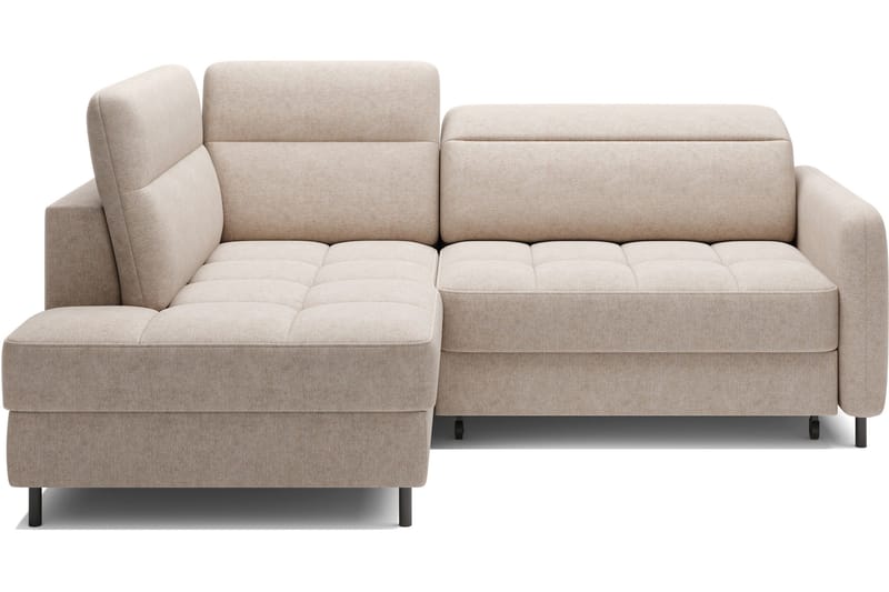 Masuo Bäddsoffa med Schäslong 3-sits, Beige
