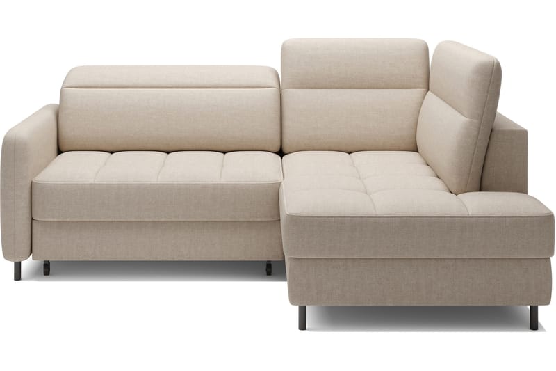 Masuo Bäddsoffa med Schäslong 3-sits, Beige