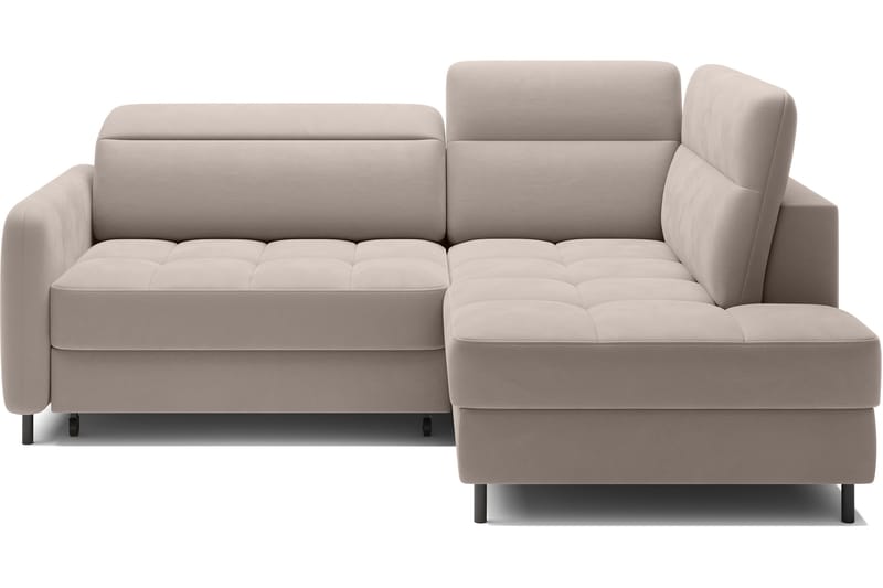 Masuo Bäddsoffa med Schäslong 3-sits - Beige - Möbler - Vardagsrum - Bäddsoffor