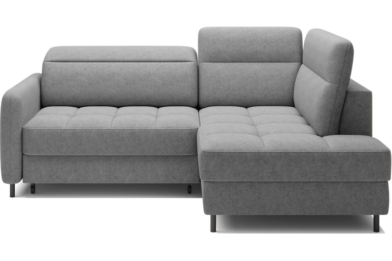 Masuo Bäddsoffa med Schäslong 3-sits, Grå