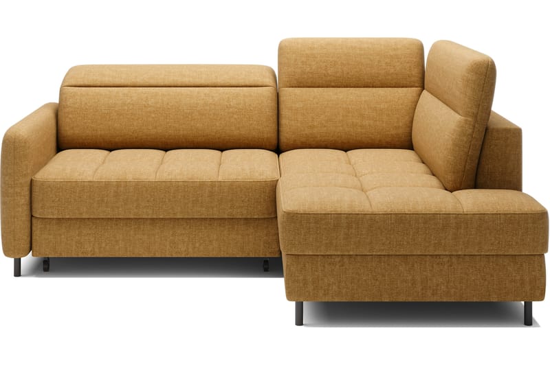 Masuo Bäddsoffa med Schäslong 3-sits - Gul - Möbler - Vardagsrum - Bäddsoffor