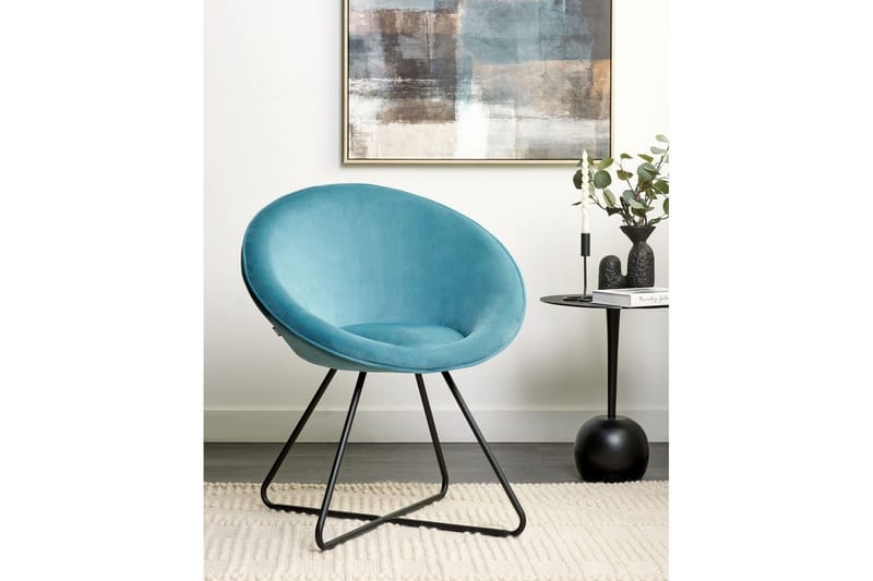 Matstol Floby ll - Blå, Svart - Möbler - Vardagsrum - Fåtöljer