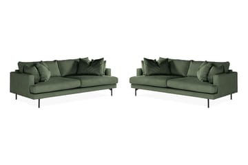 Menard Soffgrupp 3-sits + 3-sits Manchestersoffa