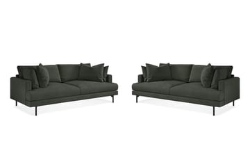 Menard Soffgrupp 3-sits + 3-sits Manchestersoffa