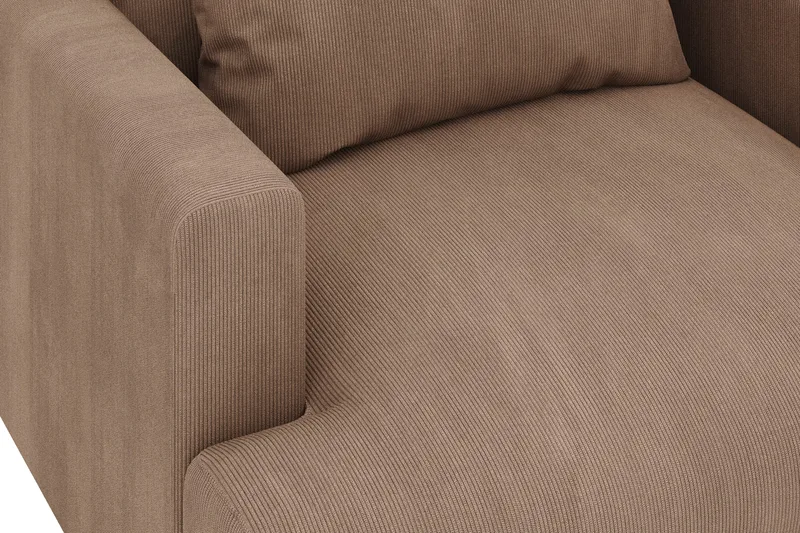 Menard Stor Fåtölj Manchester - Brun - Möbler - Vardagsrum - Fåtöljer